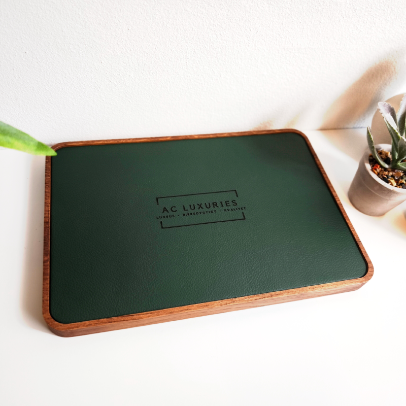 AB Luxuries - lav signaturbakke med logo