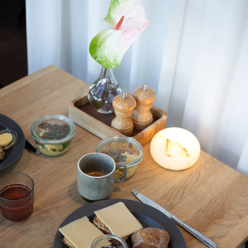 Comwell Kongebrogaarden - lille signaturbakke i restaurant